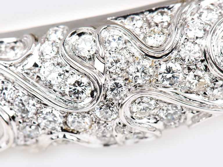 MARINA B 18k WG/YG Diamond Onda Bracelet - Image 5