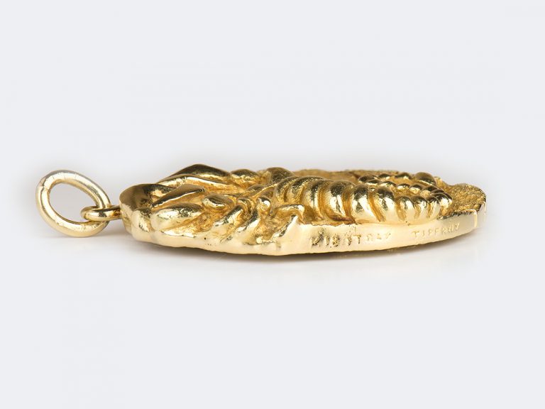 TIFFANY 18k Scorpion Zodiac Pendant - Image 3