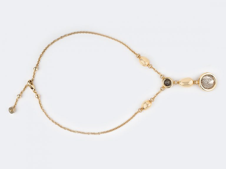 BULGARI Antique Coin/Diamond “Y” necklace - Image 8