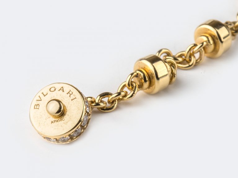 BULGARI Antique Coin/Diamond “Y” necklace - Image 2