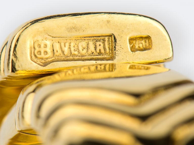 BULGARI 18k Diamond Bangle - Image 4