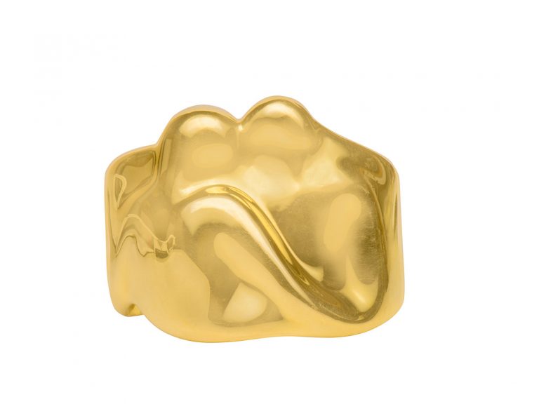 PERETTI 18k Two Figures Cuff
