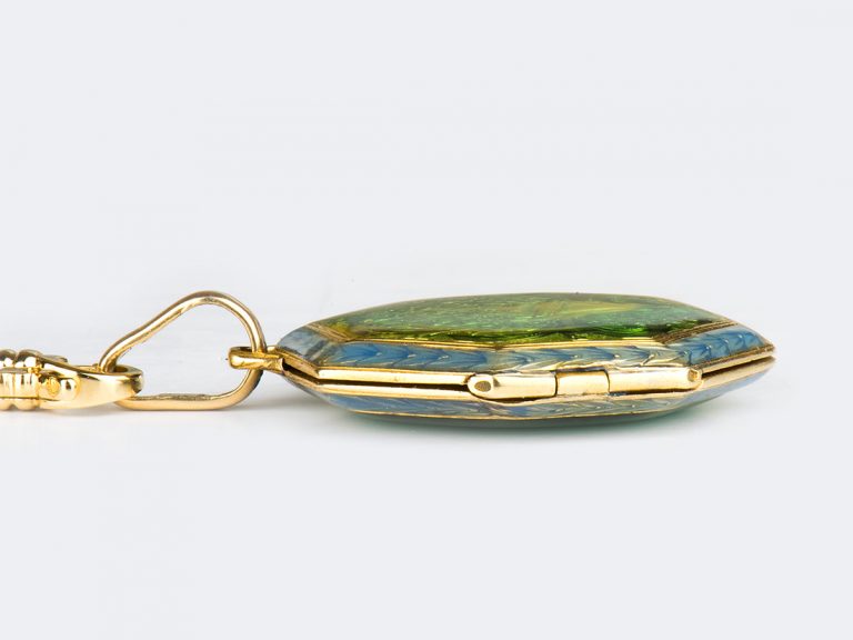 Victorian Enamel Pendant - Image 6