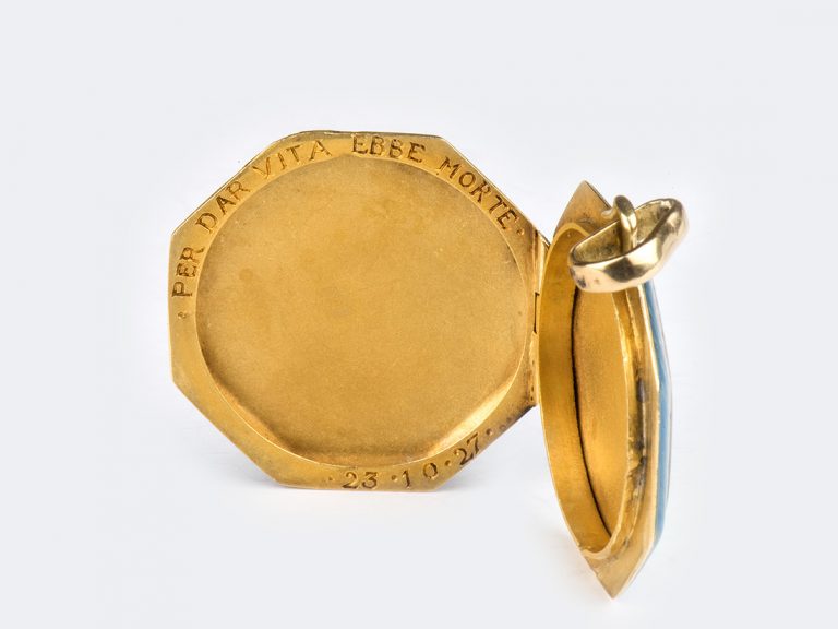 Victorian Enamel Pendant - Image 3