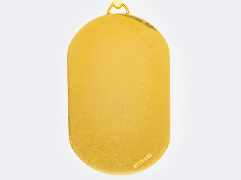 BULGARI Harstone Tag Pendant Necklace - Image 8