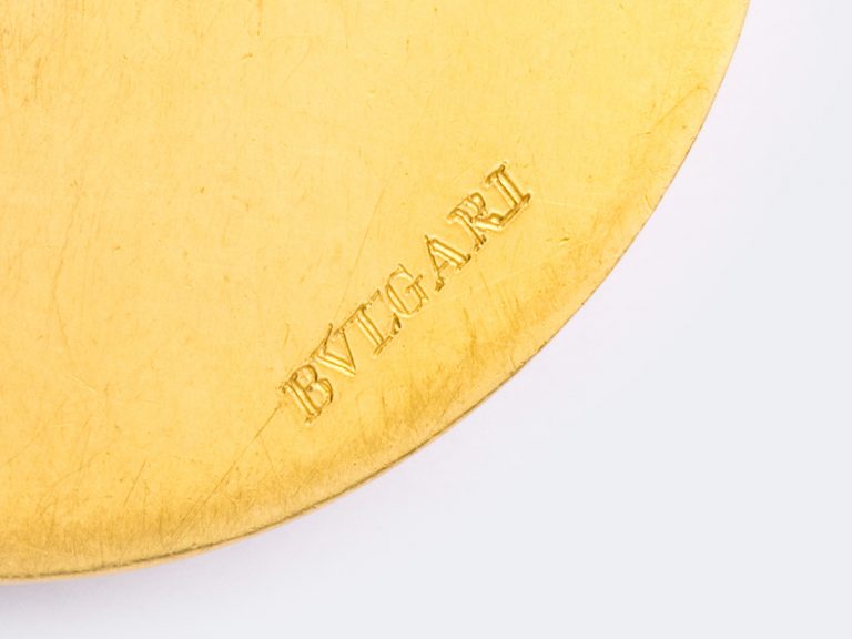 BULGARI Harstone Tag Pendant Necklace - Image 3
