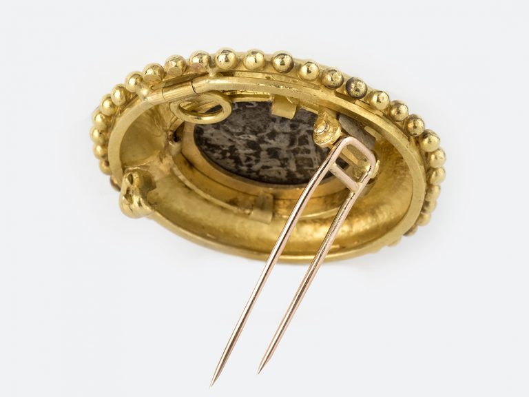 ELIZABETH LOCKE 18k Coin Pendant - Image 5