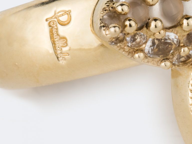 POMELLATO Moonstone Starfish 18k Ring - Image 3