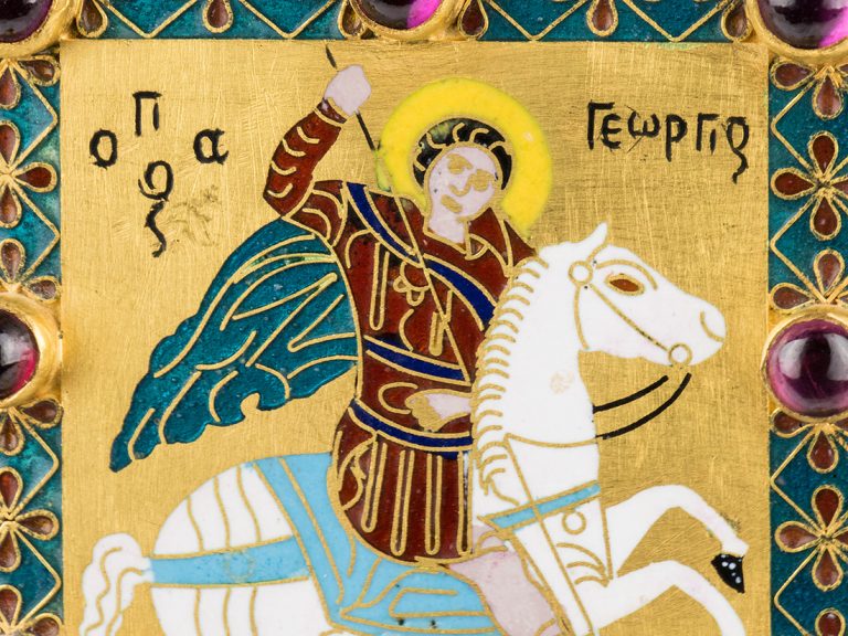 LALAOUNIS St. George Pendant with Ruby - Image 5