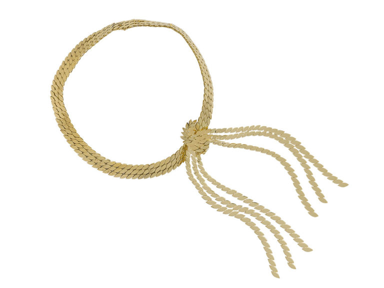 GERRARD 18k 3 row Tassel Set - Image 2