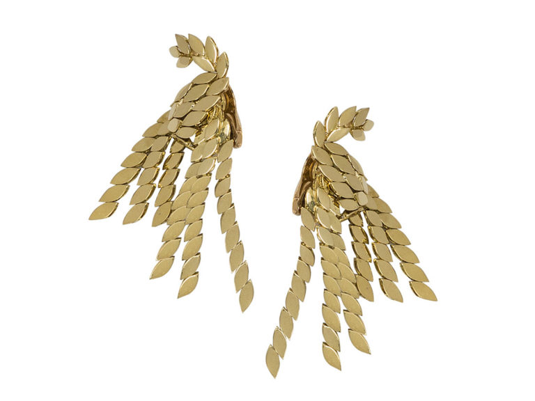 GERRARD 18k 3 row Tassel Set - Image 3