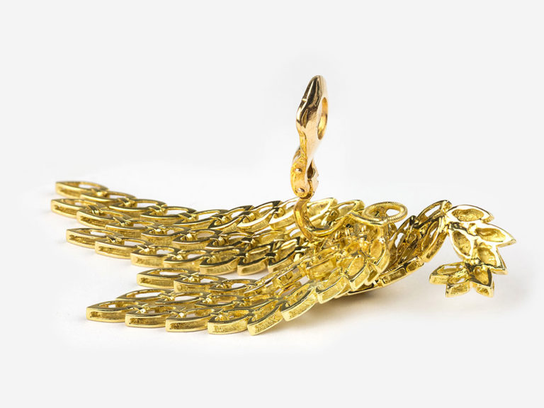 GERRARD 18k 3 row Tassel Set - Image 4