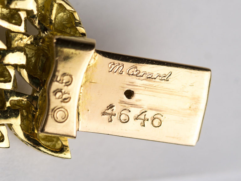GERRARD 18k 3 row Tassel Set - Image 5