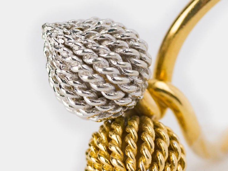STERLE 18k YG/WG Ring - Image 3