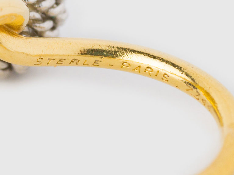 STERLE 18k YG/WG Ring - Image 4