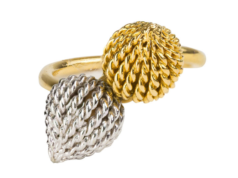 STERLE 18k YG/WG Ring