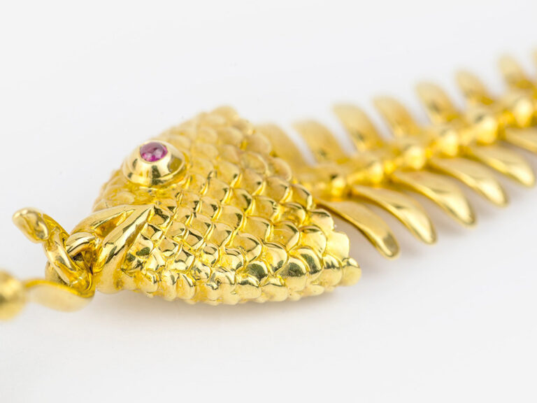 TIFFANY Fish Earrings - Image 4
