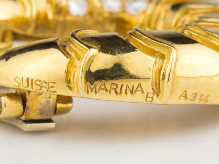 MARINA B Circle Clip Earrings - Image 6