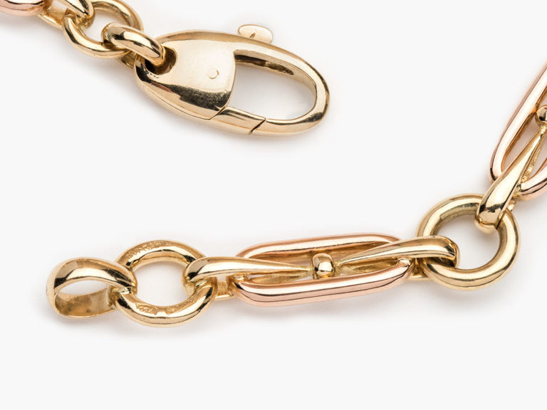 BULGARI Two color Gold Chain - Image 5