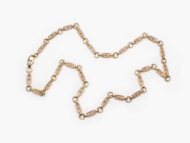 BULGARI Two color Gold Chain
