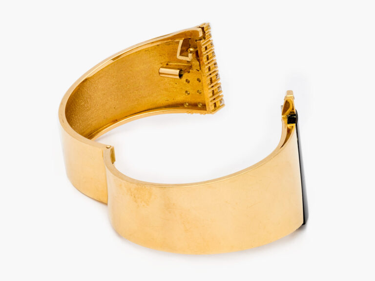 GUBELIN Vintage Onyx and Diamond Set - Image 3