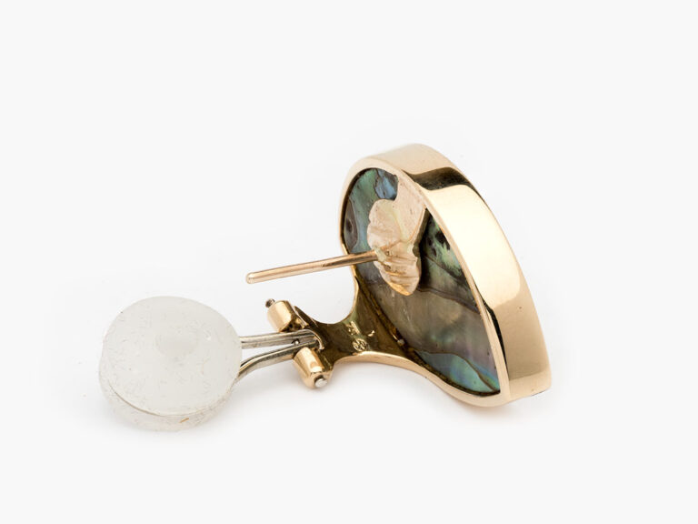 GUBELIN 18K Diamond Ear clips and Ring Set - Image 6