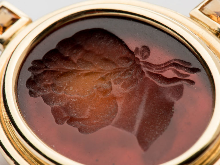 ELIZABETH LOCKE Venetian Glass Brooch - Image 2