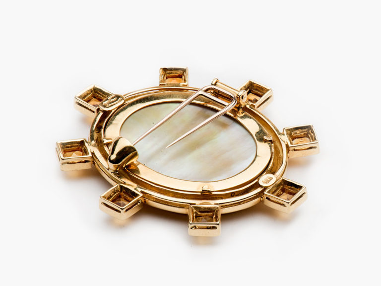 ELIZABETH LOCKE Venetian Glass Brooch - Image 5