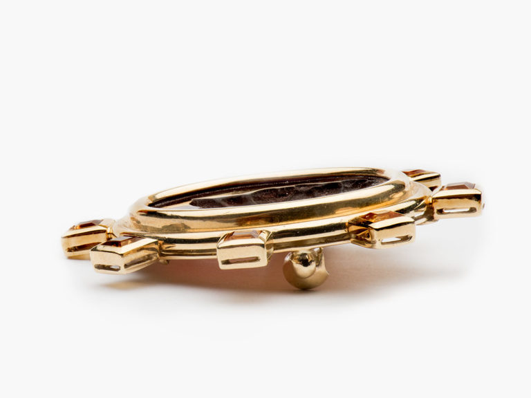 ELIZABETH LOCKE Venetian Glass Brooch - Image 3