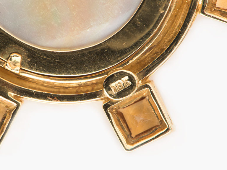 ELIZABETH LOCKE Venetian Glass Brooch - Image 6
