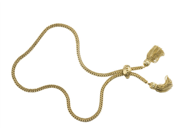 WEINGRILL 18k Gold Rope Necklace, 1960’s