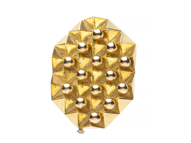 POL BURY French Kinetic Brooch