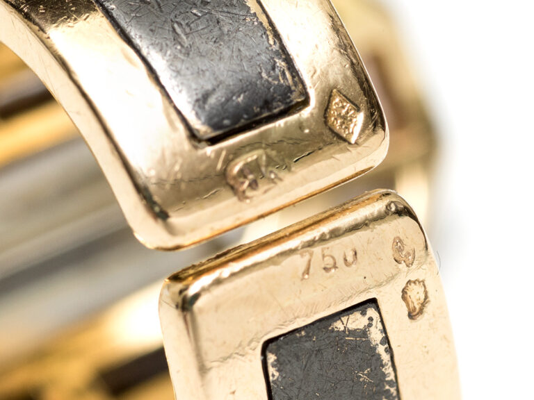 MARINA B "Pharaon Jasmine" Diamond and Enamel Ring - Image 9