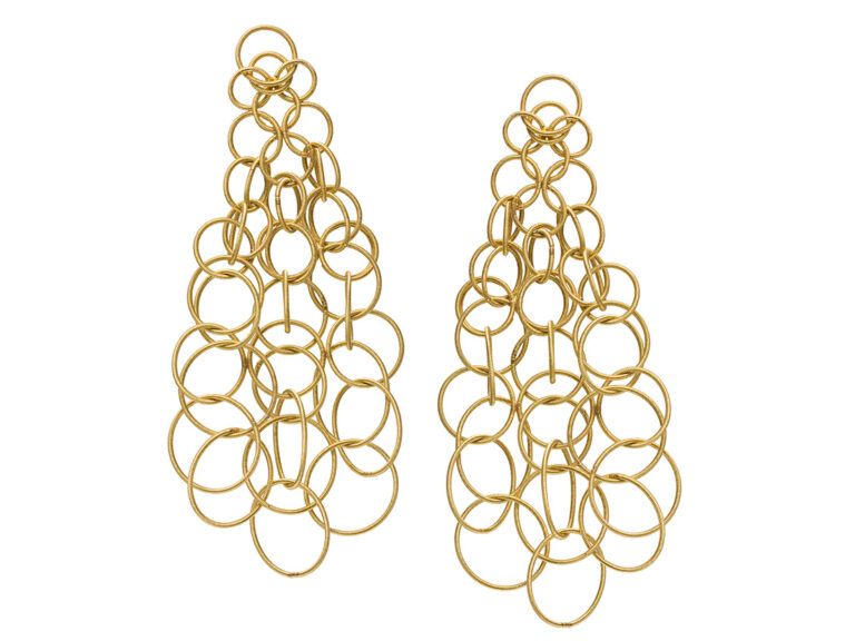 BUCCELLATI Hawaiian Circle Earrings
