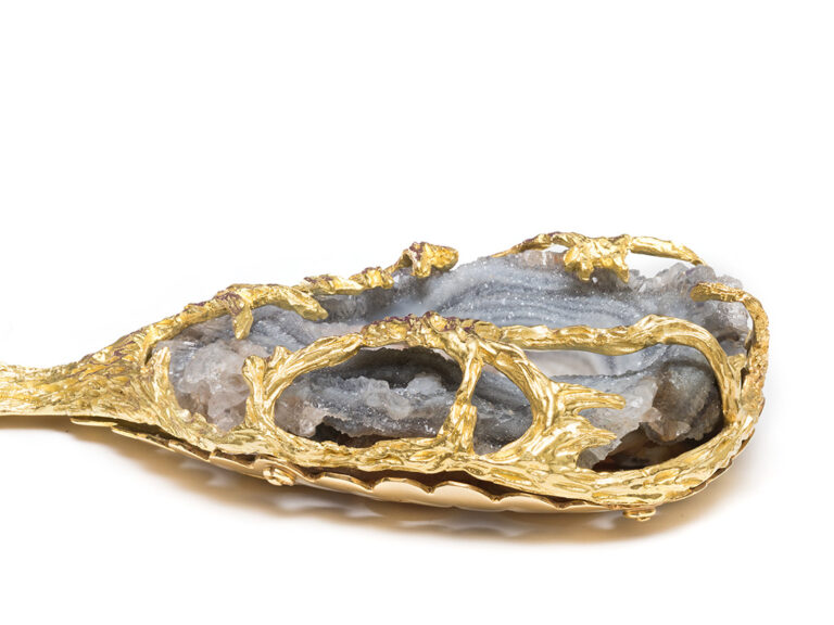 H STERN Druzy Quartz Necklace - Image 9