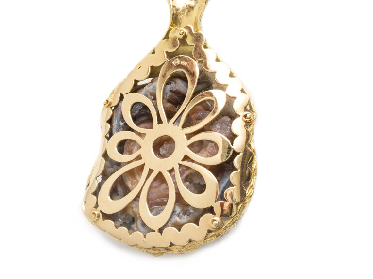 H STERN Druzy Quartz Necklace - Image 8