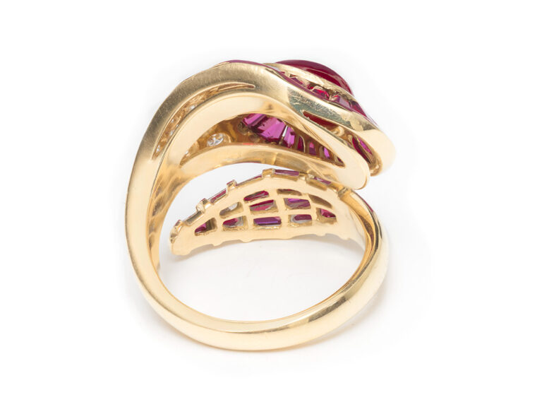 Ruby Snake Ring - Image 5