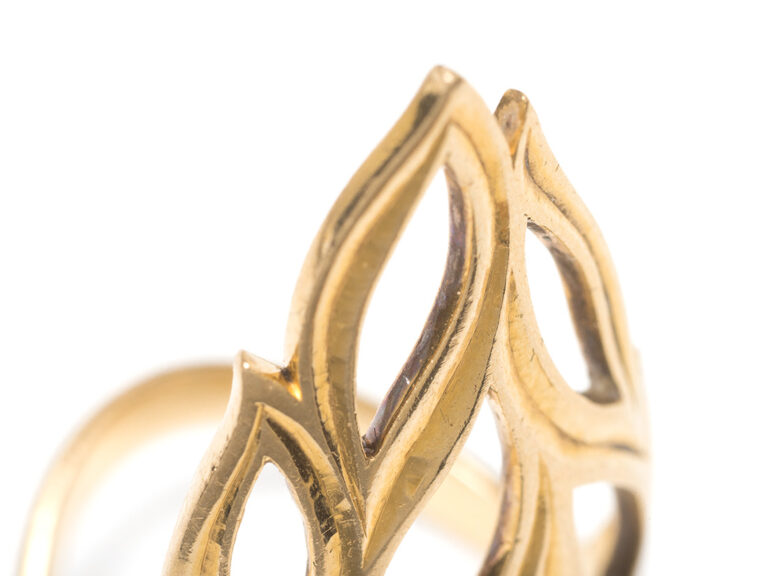 CARTIER London Gold Flame Ring - Image 3