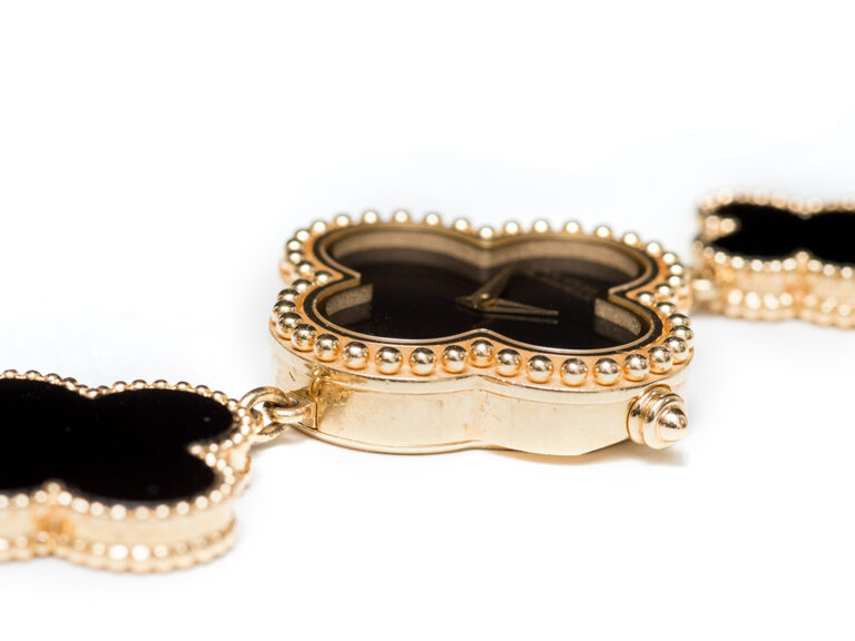 VCA Black Onyx Alhambra Watch - Image 3