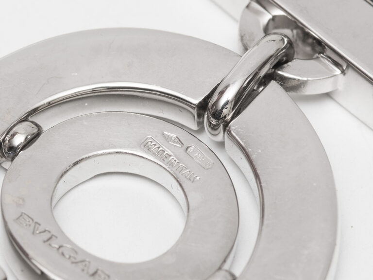 BULGARI Diamond Shagreen Bracelet w/box - Image 5