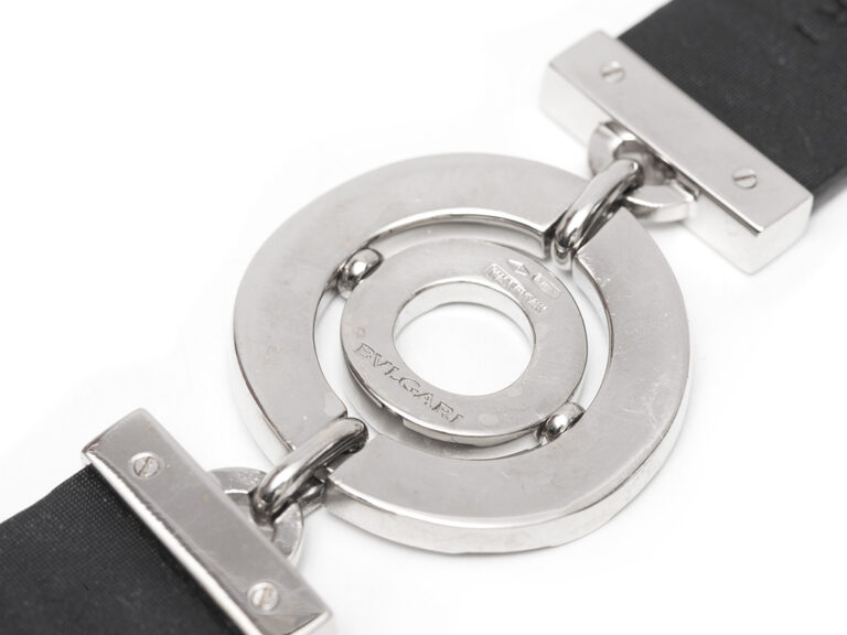 BULGARI Diamond Shagreen Bracelet w/box - Image 4