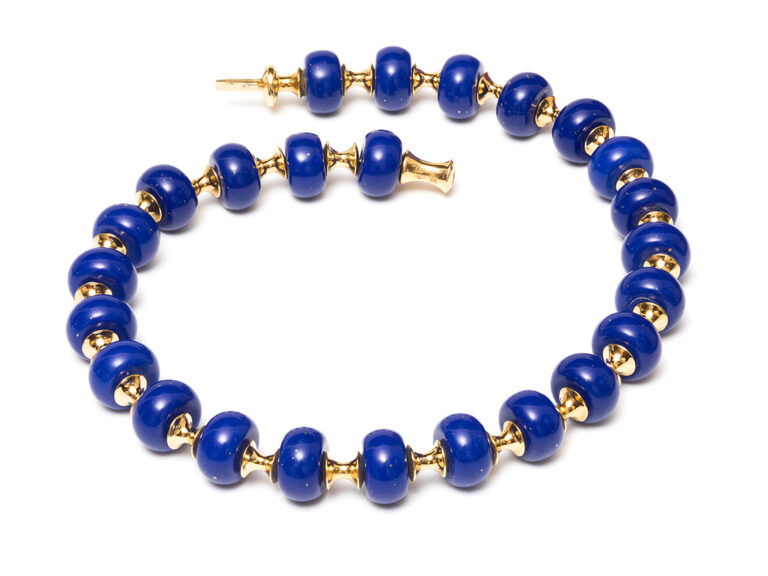 MARINA B Lapis Necklace - Image 8