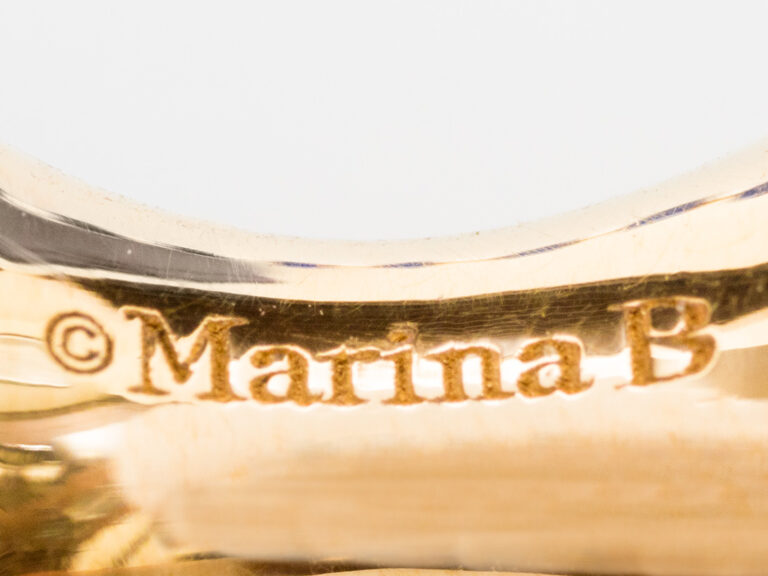 MARINA B Lapis Necklace - Image 4