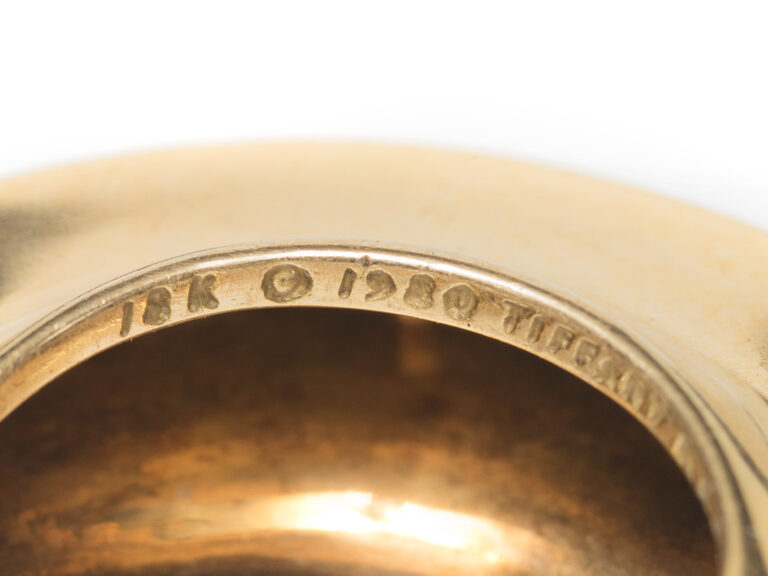 TIFFANY Picasso Sapphire Mohawk Ring - Image 8