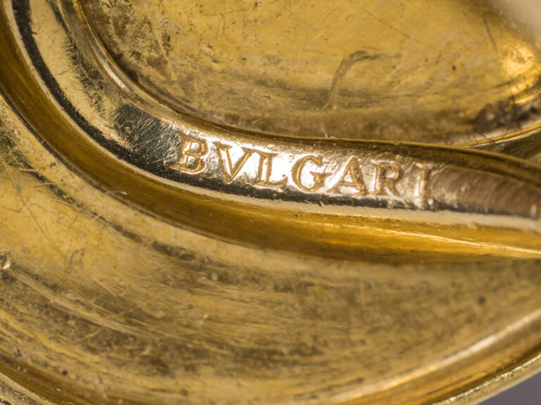 BULGARI 18k Lapis Ring - Image 8