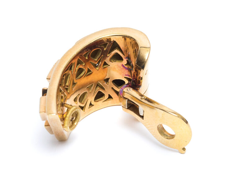 MARINA B Patterned 18k Earrings - Image 4