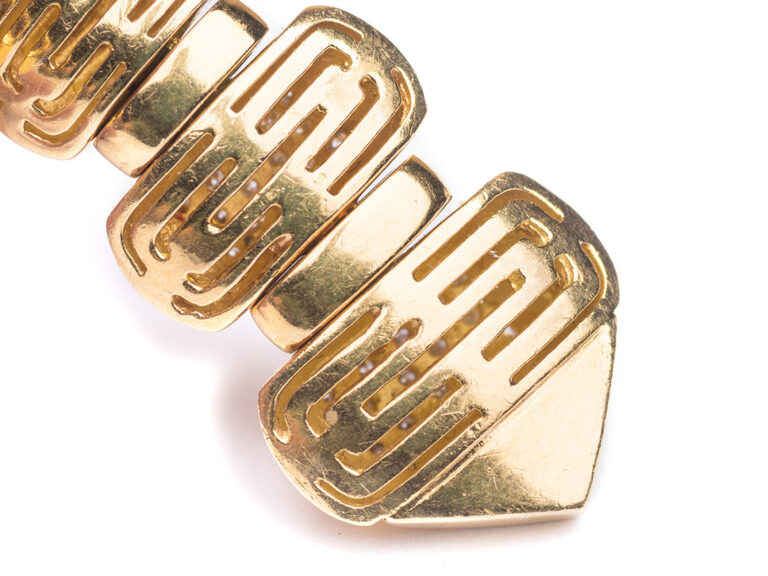 BULGARI Diamond Drop Earrings - Image 6