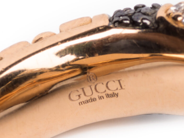 GUCCI Diamond Tiger Ring - Image 7