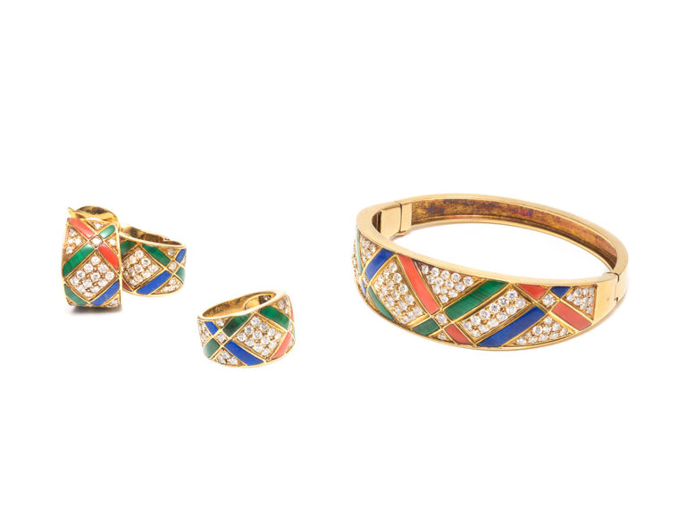 VCA PARIS Coral / Lapis / Malachite / Diamond Suite - Image 5