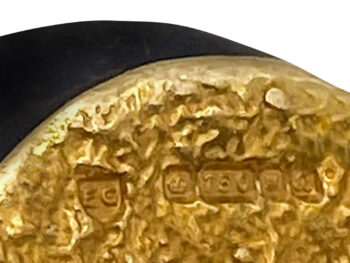 E. GAGE Frosted Onyx Necklace - Image 6